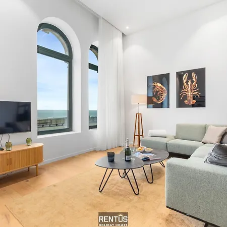 公寓 Lobster Loft - Stylish With Sea View In